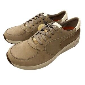 Women NEW Size 10 Rockport Tan Beige Nude Sneaker Shoes Blucher Trustride